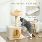 Base élargie de l'arbre à chat Mimosa — photo du fabricant