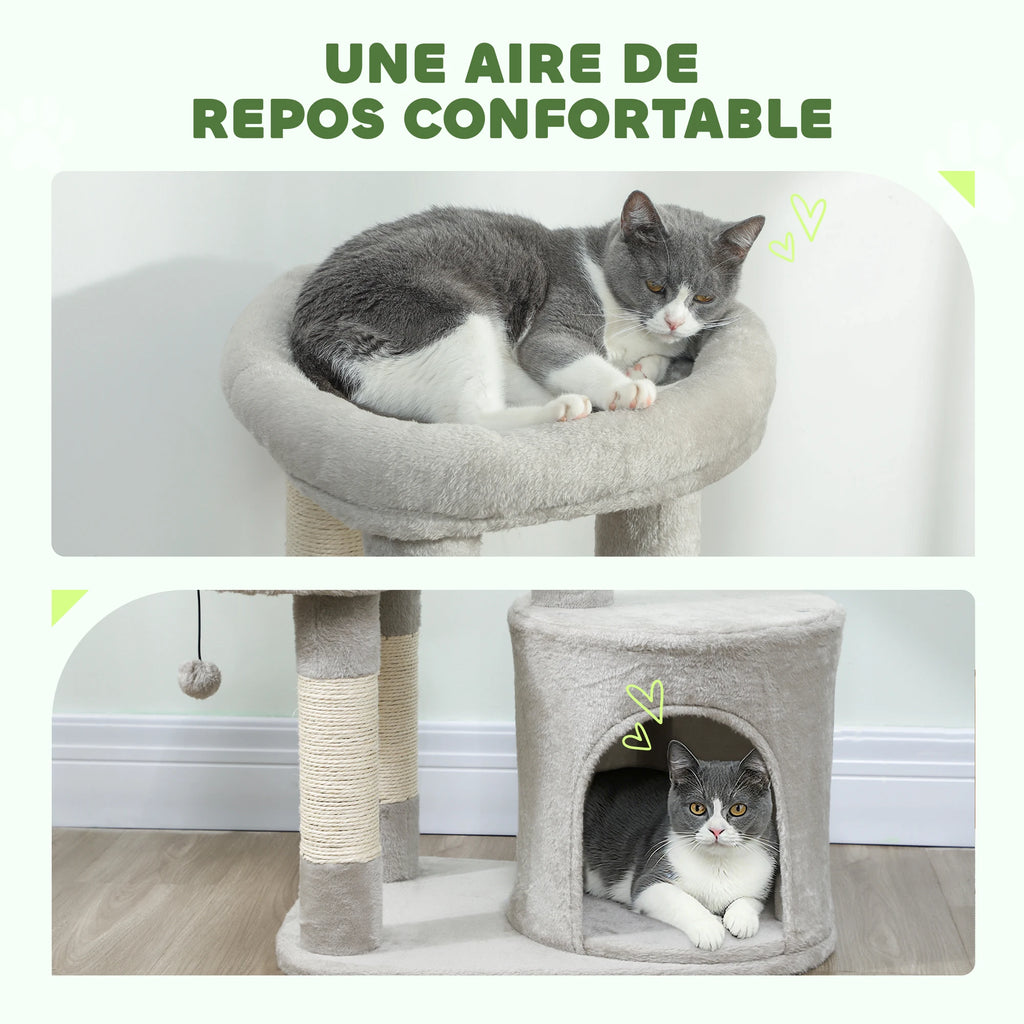 Lit et niche de l'arbre à chat Saule — photo du fabricant