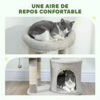 Lit et niche de l'arbre à chat Saule — photo du fabricant