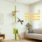 Arbre à chat Fleur — 5 niveaux