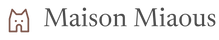 Maison Miaous — logo (maison aux oreilles de chat)